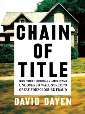 Chain of Title - ebook